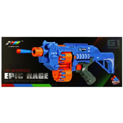 Mega Creative, Pistolet na strzałki na baterie z akcesoriami, 482848 Mega Creative, Pistolet na strzałki na baterie z akcesoriami, 482848