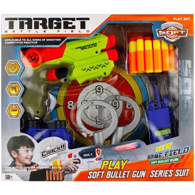 Mega Creative, Pistolet na strzałki z akcesoriami, 502228 Mega Creative, Pistolet na strzałki z akcesoriami, 502228