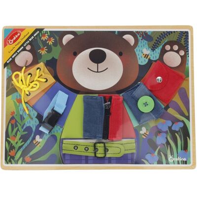 Mega Creative, Zabawka Edukacyjna Drewniana Tablica Manipulacyjna Mega Creative, Zabawka Edukacyjna Drewniana Tablica Manipulacyjna