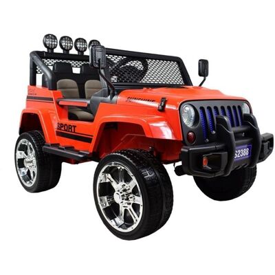 Super Toys, pojazd na akumulator Jeep Sunshine, Napęd 4X4, 2X12V /2388 Super Toys, pojazd na akumulator Jeep Sunshine, Napęd 4X4, 2X12V /2388