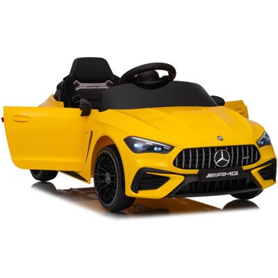Inny producent Mercedes Benz AMG CLE 53 4X4 EVA 12V SKÓRA 4SILNIKI WOLNY START Żółty SAMOCHÓD ELEKTRYCZNY DLA DZIECI Inny producent Mercedes Benz AMG CLE 53 4X4 EVA 12V SKÓRA 4SILNIKI WOLNY START Żółty SAMOCHÓD ELEKTRYCZNY DLA DZIECI