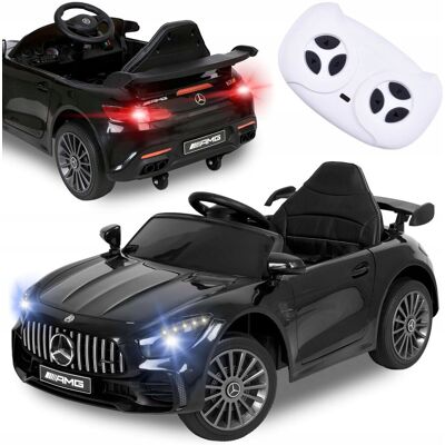 Gockowiak Mercedes-Benz Amg Gtr dla Dzieci, Elektryczny, Pilot, Skóra, Bluetooth Gockowiak Mercedes-Benz Amg Gtr dla Dzieci, Elektryczny, Pilot, Skóra, Bluetooth