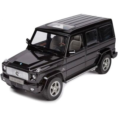Mercedes-Benz G55 skala 1:24 Rastar 30500 samochód sterowany czarny Mercedes-Benz G55 skala 1:24 Rastar 30500 samochód sterowany czarny