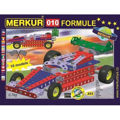 MERKUR 010 Formula - Zbuduj 10 modeli - Zestaw do budowy MERKUR 010 Formula - Zbuduj 10 modeli - Zestaw do budowy