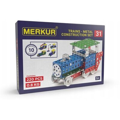 Merkur Zestaw Kolejowy Pociągi 031 Merkur Zestaw Kolejowy Pociągi 031
