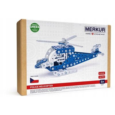 Merkur Model 054 Helikopter policyjny - Zestaw do budowy Merkur Model 054 Helikopter policyjny - Zestaw do budowy