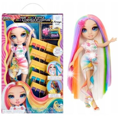 MGA Lalka Rainbow High Hair Chalk & Style Amaya MGA Lalka Rainbow High Hair Chalk & Style Amaya