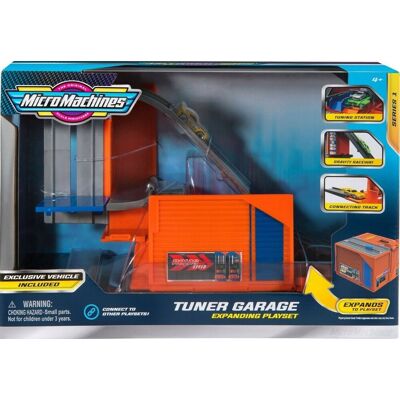 Jazwares Micro Machines Tuner Garage - Zestaw Jazwares Micro Machines Tuner Garage - Zestaw