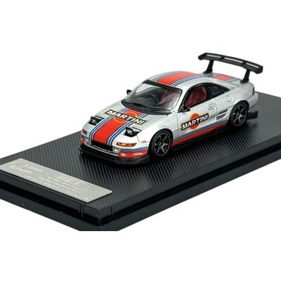 Hobbycar MICRO TURBO TOYOTA MR2 SW20 MARTINI SREBRNY 1:64 MT6402B5 NOWY MODEL METALOWY Hobbycar MICRO TURBO TOYOTA MR2 SW20 MARTINI SREBRNY 1:64 MT6402B5 NOWY MODEL METALOWY