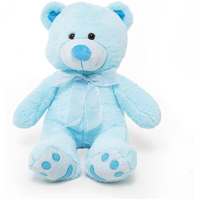 Blue Ride Miękka przytulanka Klasyczny Pluszowy Miś Niebieski 50 cm Blue Ride Miękka przytulanka Klasyczny Pluszowy Miś Niebieski 50 cm