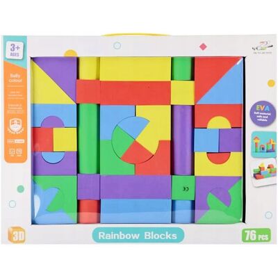 Creative Miękkie Klocki Piankowe 76 Elementów Creative Miękkie Klocki Piankowe 76 Elementów