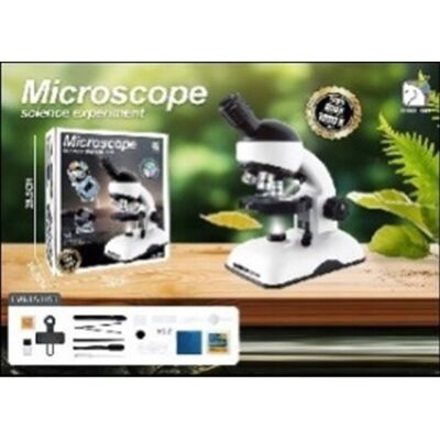 Bajkowy Kuferek MIKROSKOP EDUKACYJNY DLA DZIECI LED 1200X ZESTAW NAUKOWY BIOLOG AKCESORIA Bajkowy Kuferek MIKROSKOP EDUKACYJNY DLA DZIECI LED 1200X ZESTAW NAUKOWY BIOLOG AKCESORIA