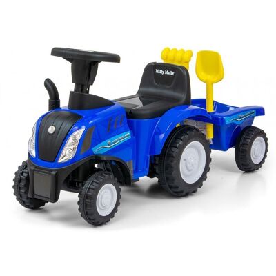 Milly Mally Jeździk Pojazd New Holland T7 Traktor niebieski Milly Mally Jeździk Pojazd New Holland T7 Traktor niebieski