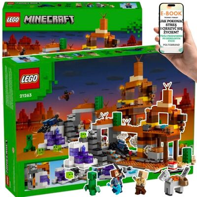Minecraft LEGO 21263– Badlandy, eksplozje, potwory, wagonik LEGO DLA DZIECKA SYNA CHŁOPCA + EBOOK-1 Minecraft LEGO 21263– Badlandy, eksplozje, potwory, wagonik LEGO DLA DZIECKA SYNA CHŁOPCA + EBOOK-1