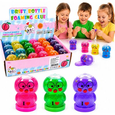 Towar Na Festyny MINI GLUTEK SLIME Z BROKATEM SOWA MIX 24SZT Towar Na Festyny MINI GLUTEK SLIME Z BROKATEM SOWA MIX 24SZT