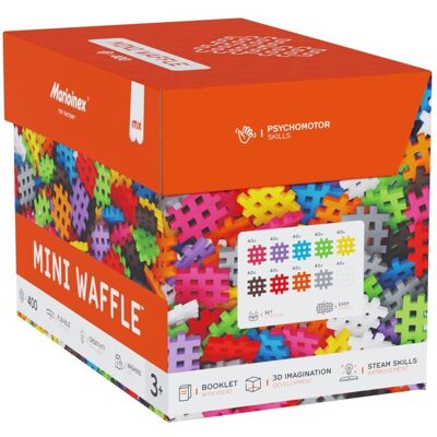 Marioinex Fabryka Zabawek Mini Waffle - 400 El. Marioinex Fabryka Zabawek Mini Waffle - 400 El.