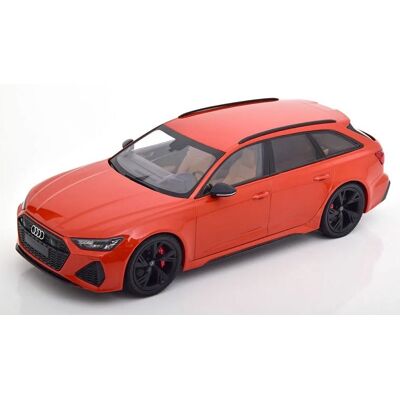 Minichamps Audi Rs 6 Avant 2019 Orange Metalli 1:18 155018012 Minichamps Audi Rs 6 Avant 2019 Orange Metalli 1:18 155018012