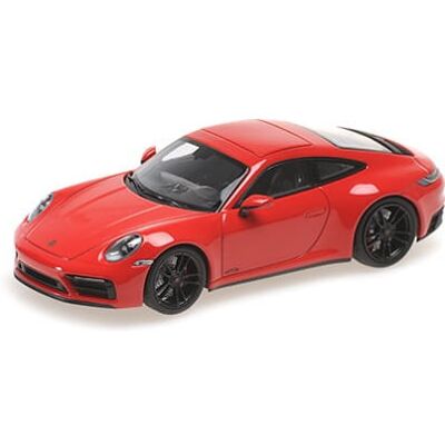 Minichamps Porsche 911 (992) Carrera 4 Gts - 2019 - Red , 1:43 Minichamps 410063000 Minichamps Porsche 911 (992) Carrera 4 Gts - 2019 - Red , 1:43 Minichamps 410063000