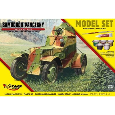 Mirage Hobby Opancerzony pojazd 1943/II - Zestaw modelarski - 1:35 Mirage Hobby Opancerzony pojazd 1943/II - Zestaw modelarski - 1:35
