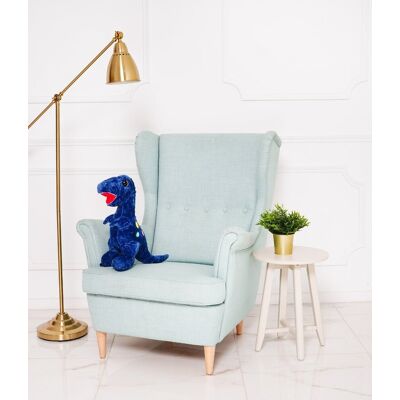 Miś Gustaw, Dinozaur Edi, granatowy, 55cm Miś Gustaw, Dinozaur Edi, granatowy, 55cm