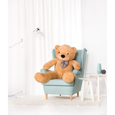 Miś Gustaw, duży Miś Classico, beżowy, 130cm Miś Gustaw, duży Miś Classico, beżowy, 130cm
