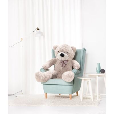 Miś Gustaw, duży Miś Classico, szary, 130cm Miś Gustaw, duży Miś Classico, szary, 130cm