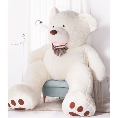 Miś Gustaw, Miś Amigo, Biały, 270 Cm Miś Gustaw, Miś Amigo, Biały, 270 Cm