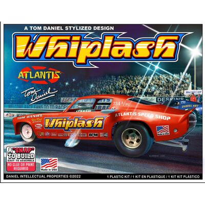 Model Plastikowy - ATLANTIS Models Samochód 1:32 Snap Tom Daniel Whiplash Camaro Funny Car - AMCM8276 Model Plastikowy - ATLANTIS Models Samochód 1:32 Snap Tom Daniel Whiplash Camaro Funny Car - AMCM8276