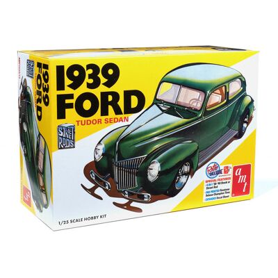 Model Plastikowy - Samochód 1:25 1939 Ford Tutor Sedan Street Rod Series Car - AMT1434 Model Plastikowy - Samochód 1:25 1939 Ford Tutor Sedan Street Rod Series Car - AMT1434