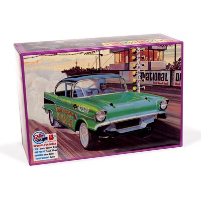 Model Plastikowy - Samochód 1:25 1957 Chevy Bel Air 'Pepper Shaker' Silent Box - AMT1360 Model Plastikowy - Samochód 1:25 1957 Chevy Bel Air 'Pepper Shaker' Silent Box - AMT1360