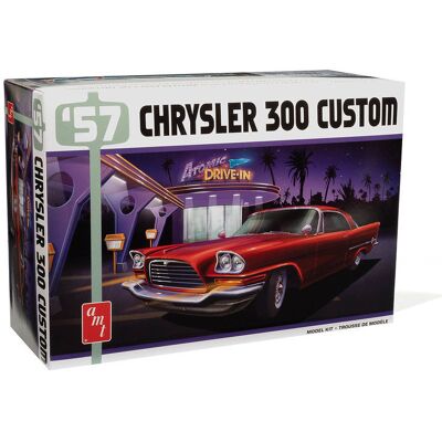 Model Plastikowy - Samochód 1:25 1957 Chrysler 300 Custom Version Car - AMT1447 Model Plastikowy - Samochód 1:25 1957 Chrysler 300 Custom Version Car - AMT1447