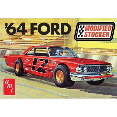 Model Plastikowy - Samochód 1:25 1964 Ford Galaxie Modified Stocker Car - AMT1383 Model Plastikowy - Samochód 1:25 1964 Ford Galaxie Modified Stocker Car - AMT1383