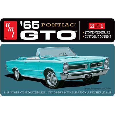 Model Plastikowy - Samochód 1:25 1965 Pontiac GTO 2T - AMT1191 Model Plastikowy - Samochód 1:25 1965 Pontiac GTO 2T - AMT1191