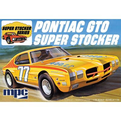 Model Plastikowy - Samochód 1:25 1970 Pontiac GTO Super Stocker 2T - MPC939M Model Plastikowy - Samochód 1:25 1970 Pontiac GTO Super Stocker 2T - MPC939M