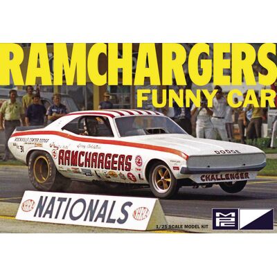 Model Plastikowy - Samochód 1:25 Ramchargers Dodge Challenger Funny Car - MPC964 Model Plastikowy - Samochód 1:25 Ramchargers Dodge Challenger Funny Car - MPC964