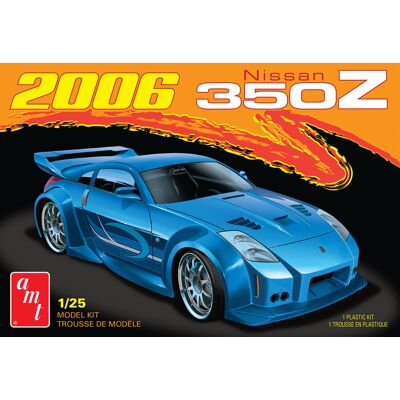 AMT - Nissan 350Z - 1/25 - Niepomalowany - Zestaw modelarski z plastiku AMT - Nissan 350Z - 1/25 - Niepomalowany - Zestaw modelarski z plastiku