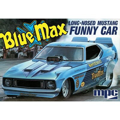 Model Plastikowy - Samochód Blue Max Long Nose Mustang Funny 1:25 Car - MPC930 Model Plastikowy - Samochód Blue Max Long Nose Mustang Funny 1:25 Car - MPC930
