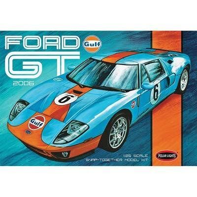 Model Plastikowy - Samochód Gulf 2006 Ford GT 1:25 (Snap - do złożenia) - Polar Lights POL955 Model Plastikowy - Samochód Gulf 2006 Ford GT 1:25 (Snap - do złożenia) - Polar Lights POL955