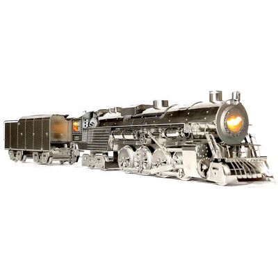 Model pociągu – Polar Steel, Metal Time, inspirowany Ekspresem Polarnym z funkcjonalnymi detalami Model pociągu – Polar Steel, Metal Time, inspirowany Ekspresem Polarnym z funkcjonalnymi detalami