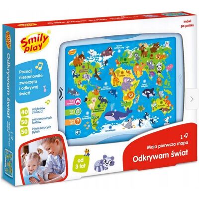 AZTOYS INTERNATIONAL SPZO.O. Moja pierwsza mapa Odkrywam Świat AZTOYS INTERNATIONAL SPZO.O. Moja pierwsza mapa Odkrywam Świat