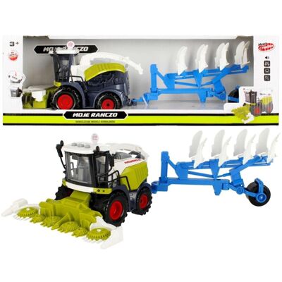 Creative Moje ranczo Kombajn z przyczepą 38 cm ze światłem i dźwiękami Creative Moje ranczo Kombajn z przyczepą 38 cm ze światłem i dźwiękami