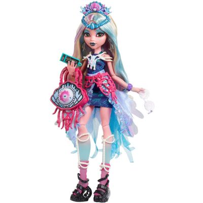 Mattel Monster High Monster Fest Frankie Stein, Lalka + akcesoria, dla dzieci 4+ HXH82_ Mattel Monster High Monster Fest Frankie Stein, Lalka + akcesoria, dla dzieci 4+ HXH82_