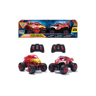 Spin Master Monster Jam Zestaw Dwa Pojazdy Zdalnie Sterowane Monster Jam 1:24 Marvel Super Hero Challenge Rc Spin Master Monster Jam Zestaw Dwa Pojazdy Zdalnie Sterowane Monster Jam 1:24 Marvel Super Hero Challenge Rc