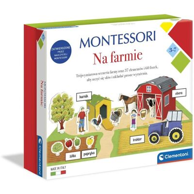 Montessori na farmie, Clementoni Montessori na farmie, Clementoni