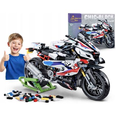 inna (Inny) MOTOCYKL BMV 1000 RR 912 EL KLOCKI KONSTRUKTOR ZABAWKI DLA DZIECI MOTOR inna (Inny) MOTOCYKL BMV 1000 RR 912 EL KLOCKI KONSTRUKTOR ZABAWKI DLA DZIECI MOTOR