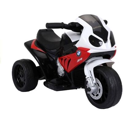 Import LEANToys LEAN Cars, Motor na akumulator BMW S1000RR Trójkołowy Czerwony Import LEANToys LEAN Cars, Motor na akumulator BMW S1000RR Trójkołowy Czerwony