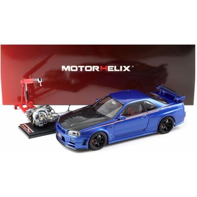 Inny producent Motorhelix Nissan Skyline Gt-R R34 Nismo Crs Bay 1:18 M83430 Inny producent Motorhelix Nissan Skyline Gt-R R34 Nismo Crs Bay 1:18 M83430