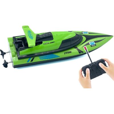 Gear2Play MOTORÓWKA ŁÓDKA ŁÓDŹ WYŚCIGOWA RC BOAT ZDALNIE STEROWANA PILOT Gear2Play MOTORÓWKA ŁÓDKA ŁÓDŹ WYŚCIGOWA RC BOAT ZDALNIE STEROWANA PILOT