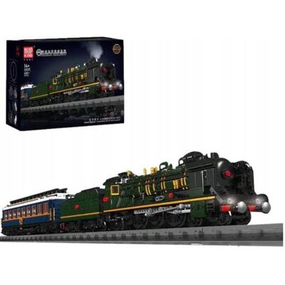 Mould King 12025s Orient Express Lokomotywa Parowa Z Klocków Parowóz Zestaw Mould King 12025s Orient Express Lokomotywa Parowa Z Klocków Parowóz Zestaw