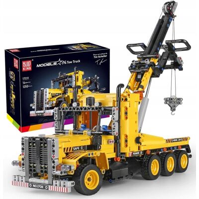 MOULD KING 17011 Klocki Laweta Ciężarówka TOW TRUCK Klocki Konstrukcyjne MOULD KING 17011 Klocki Laweta Ciężarówka TOW TRUCK Klocki Konstrukcyjne